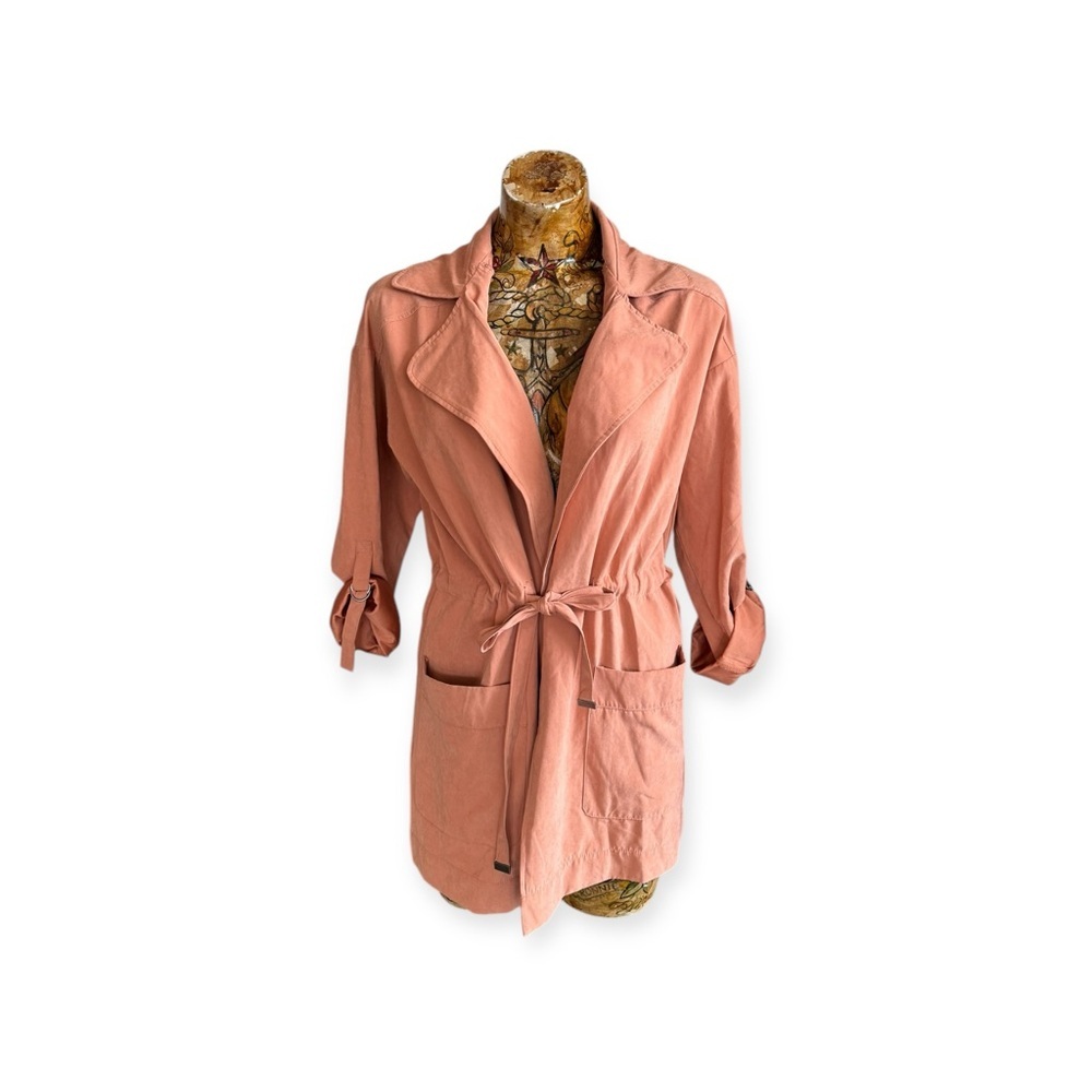 Be Cool pink lightweight jacket small front pockets